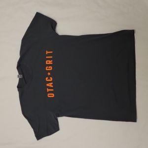 Next Level Apparel OTAC GRIT Crossfit T-Shirt Charcoal Grey Women's Medium M